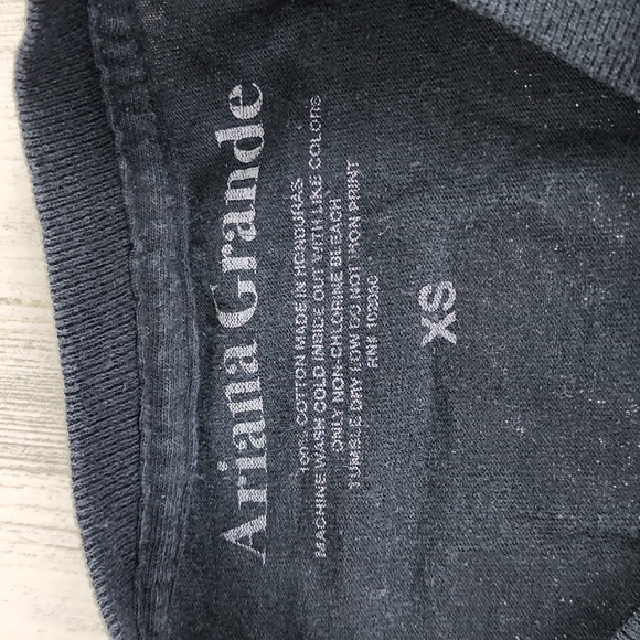 Ariana Grande Sweetener God is a Woman tour black tshirt Size XS - Picture 7 of 7